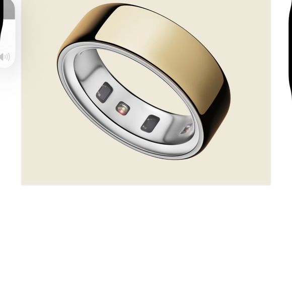 Gold Smart Ring